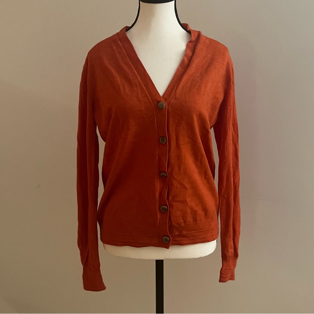 Tory Burch wool Button Up Cardigan